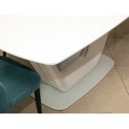 Стол обеденный раскладной Armani 160(220)X90 Белый ARMANIBB 14