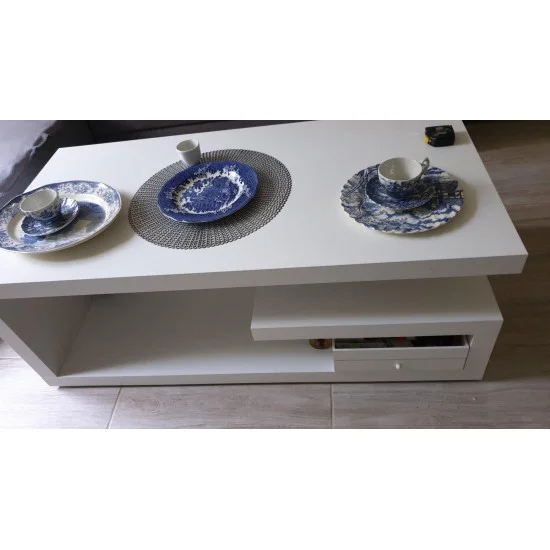 Журнальний стіл Tierra 100x60х42 Білий TIERRAB100 3