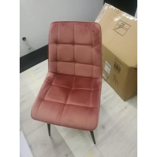 Стул Chic Velvet Античная Роза / Черный CHICVCRA52 3