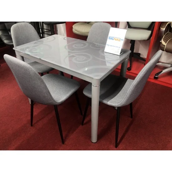 Стол обеденный Damar 100 x 60 см Серый DAMARSZ 3