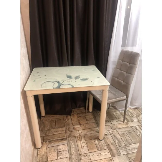 Стол обеденный Damar 80x60 Кремовый DAMARK80 2