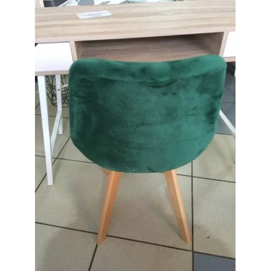 Стілець Dior Velvet Зелений / Бук DIORVBUZ 5