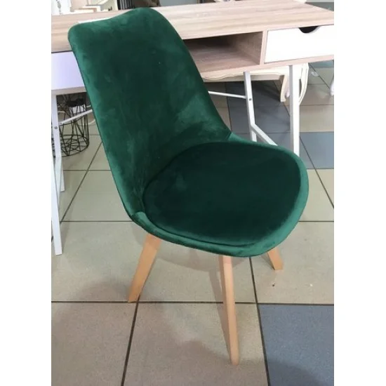 Стілець Dior Velvet Зелений / Бук DIORVBUZ 6