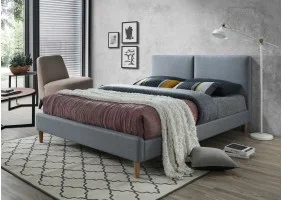 Двуспальная кровать Acoma 160X200 Серый ACOMA160SZD