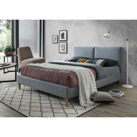 Двуспальная кровать Acoma 160X200 Серый ACOMA160SZD 1
