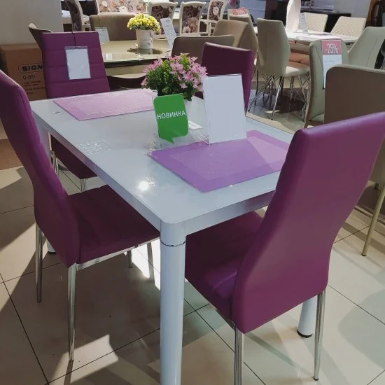 Стіл обідній Galant 110 x 70 Білий GALANTB 2