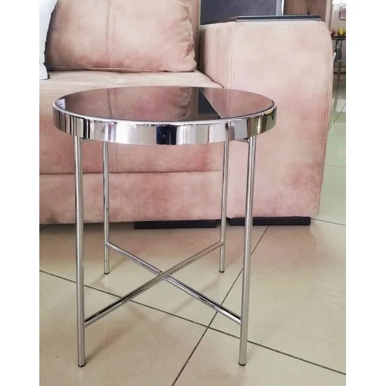 Журнальный стол Gina C Черный / Хром GINACCCH 2