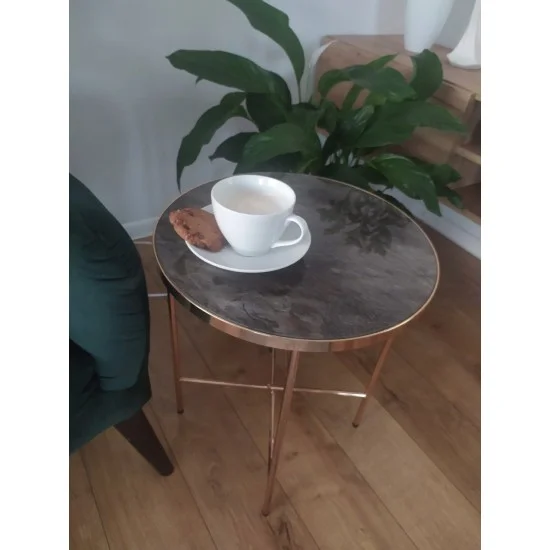 Журнальный стол Ibiza C Мармур / Золото IBIZACMAZL 6