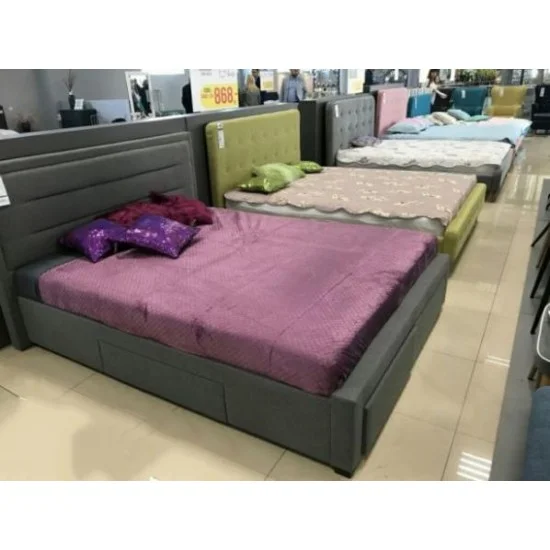 Двуспальная кровать Ines 160X200 Серый INES160SZ 3