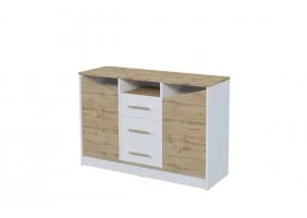 Комод Unity B Дуб Тахо / Белая Аляска