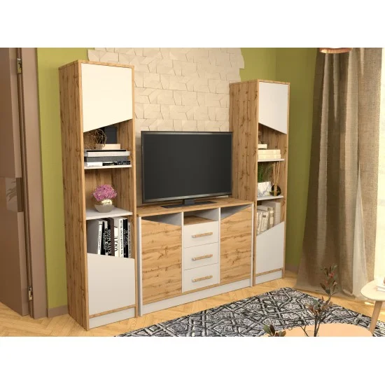 Комод Unity B Дуб Тахо / Белая Аляска 10