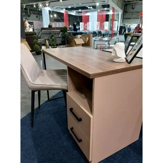 Компьютерный стол Vegas Дуб Ансберг Темный / Лате правый 8