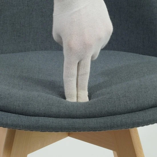 Стул Dior Темно-серый / Бук DIORBUCSZ 9