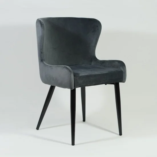 Кресло Passo II Velvet Серый / Черный PASSOIIVCSZ 7