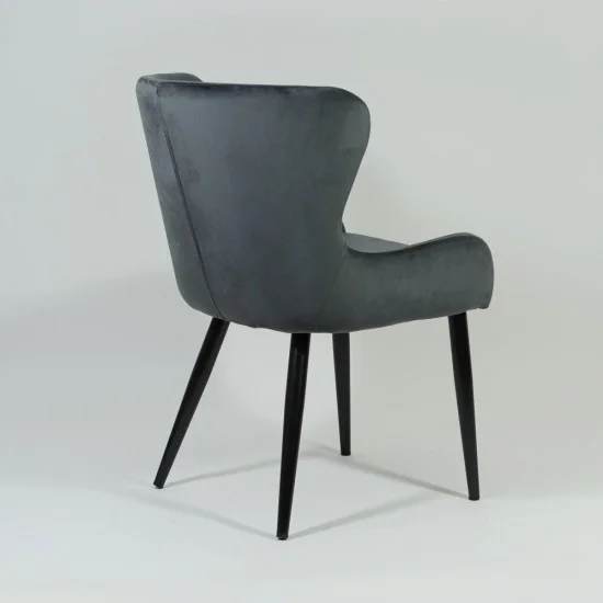 Кресло Passo II Velvet Серый / Черный PASSOIIVCSZ 5