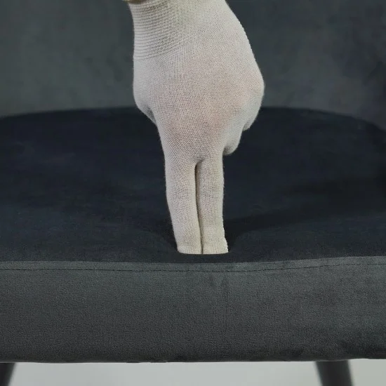 Кресло Passo II Velvet Серый / Черный PASSOIIVCSZ 6