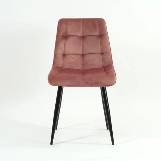 Стул Chic Velvet Античная Роза / Черный CHICVCRA52 4