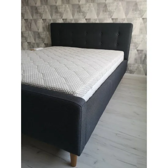 Двоспальне ліжко Pinko 160X200 Сірий PINKO160SZ 2