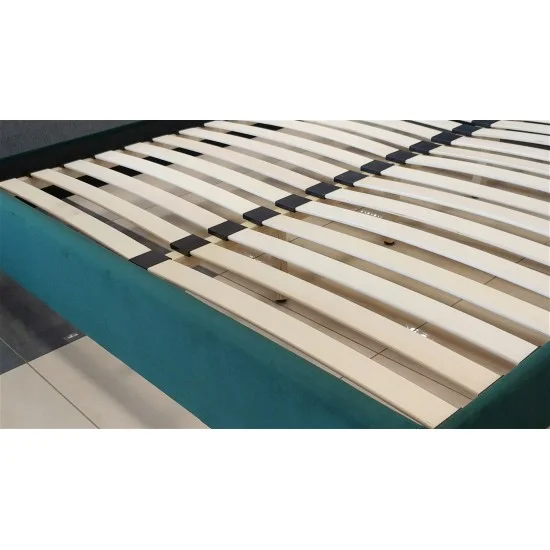 Двуспальная кровать Azurro velvet 160X200 Зеленый AZURROV160ZD 7