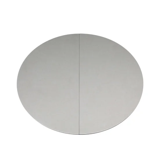 Стол обеденный раскладной GENEWA CERAMIC 105(140)*105 стол Серый / Черный 5