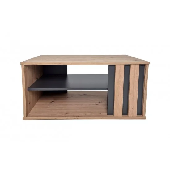 Журнальний столик T2 AD Антрацит / Дуб артізан 50 x 90 см.   3