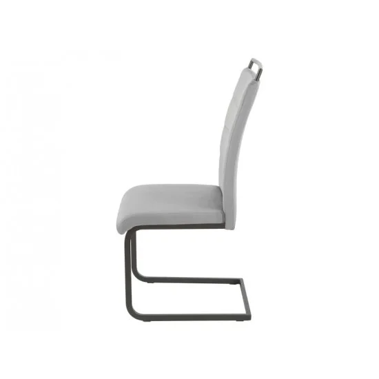 Стул H441 VELVET черный каркас / серый H441VCSZ 3