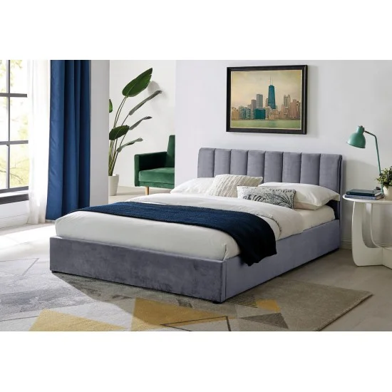 Кровать MONTREAL VELVET 140X200 Серый MONTREALV140SZ 1