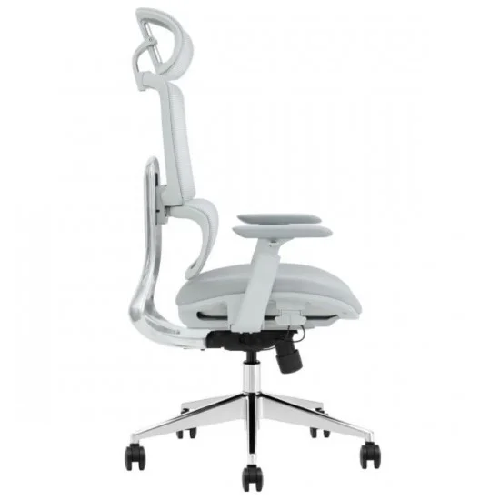 Кресло офисное WALTER серая ткань/алюминий 3