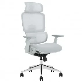 Кресло офисное WALTER серая ткань/алюминий