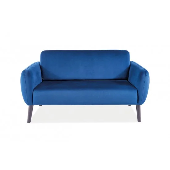 Диван ELSA VELVET синій / венге ELSAVGW 5