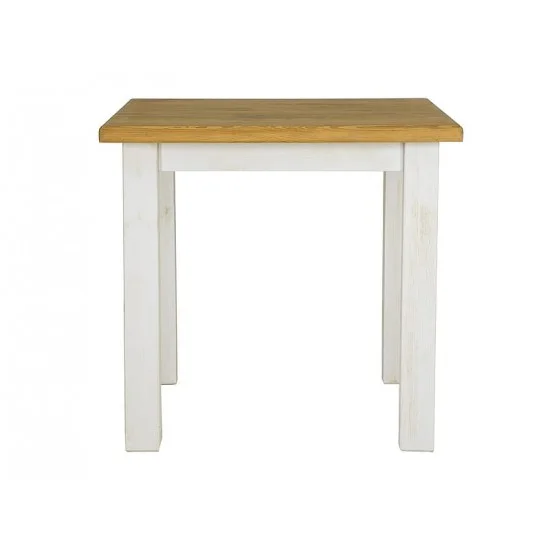 Стіл POPRAD II медово-коричневий / сосна патина 80x80 POPRAD2BMSM80 2