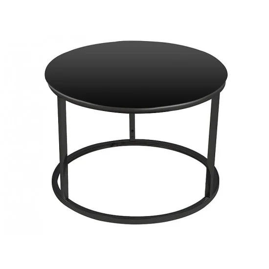 Журнальний столик ATLANTA D чорний / чорний мат (комплект) ATLANTADCC 2