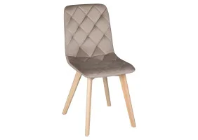 Стул ANETTE каркас дерево / Темный беж