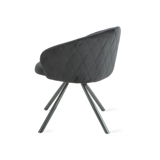 Стул KELLY черный каркас/черный 2