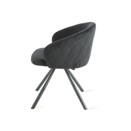 Стул KELLY черный каркас/черный 4