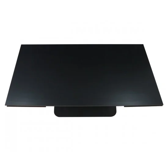 Стол OVIDIO CERAMIC 160(240)*90 черный мат/черный каркас 6