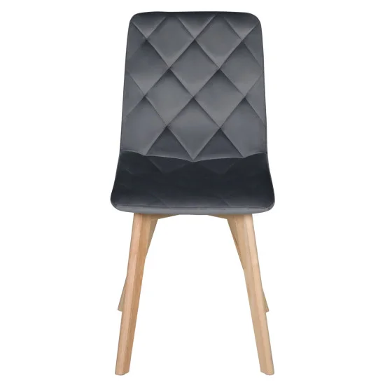 Стілець ANETTE каркас дерево / Сірий 2