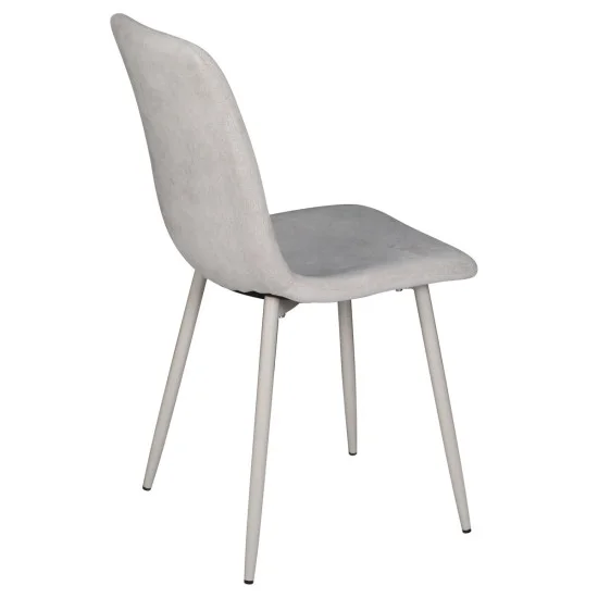 Стул кухонный TERA Кашемир каркас / Светло-серый ткань 4