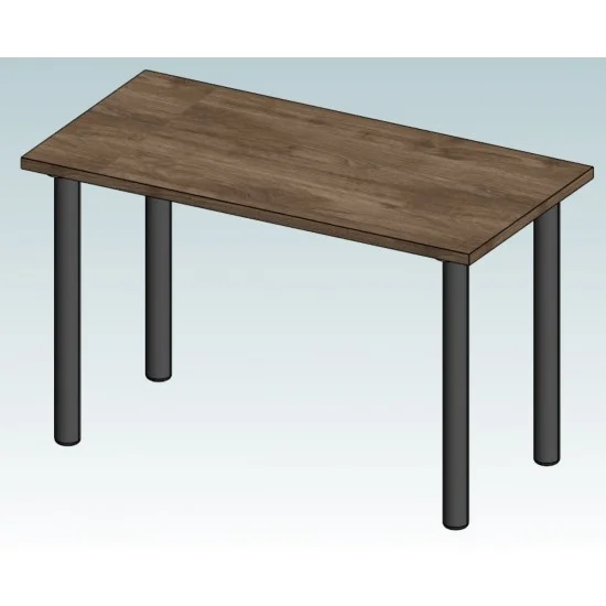 СТАНДАРТ 1 стіл дуб ансберг темний/чорний 1