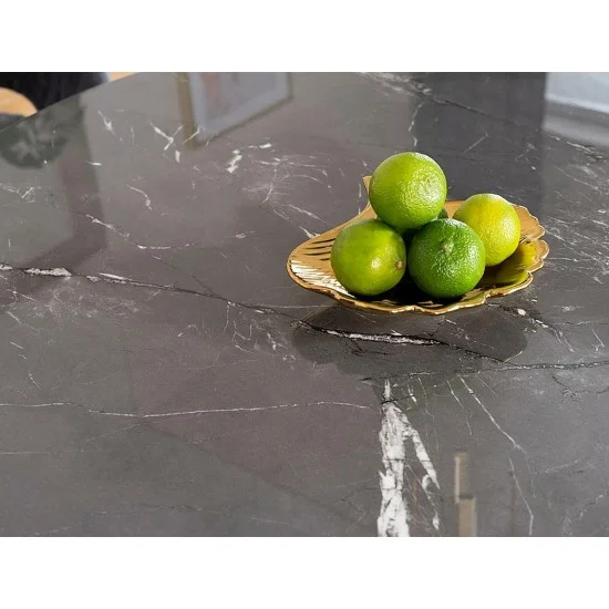 Обідній стіл CYRYL II CZARNY 100 Чорний CYRYLCCFI100 5