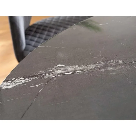 Обідній стіл CYRYL II CZARNY 100 Чорний CYRYLCCFI100 7