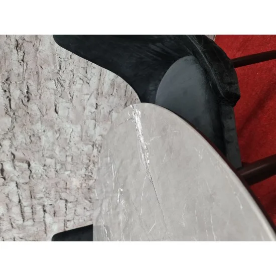 Обідній стіл CYRYL II CZARNY 100 Чорний CYRYLCCFI100 2