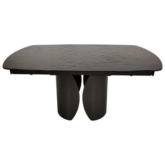 Обеденный раскладной стол EDGAR 160(240)*90 бронзовый/коричневый 4