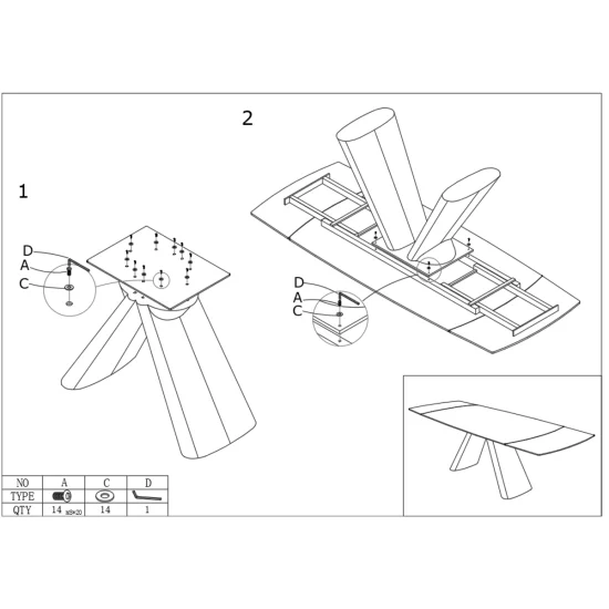 Обеденный раскладной стол GREYSON CERAMIC 160(240)*90 серый мат/черный 11