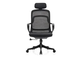 Кресло компьютерное COLE черное/черный каркас