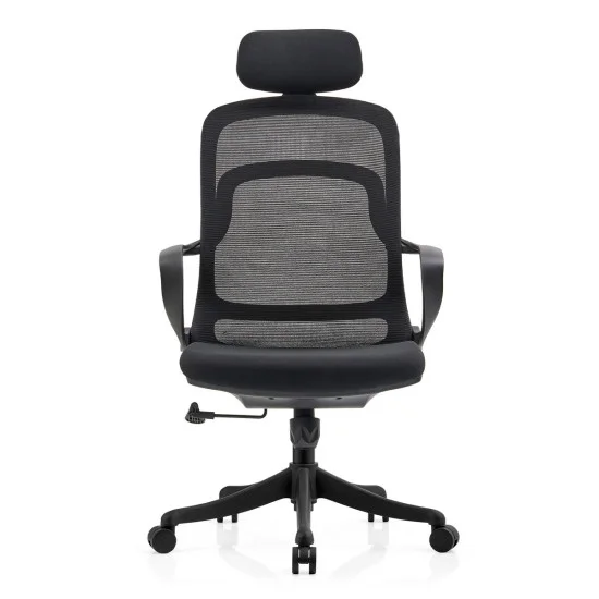 Кресло компьютерное COLE черное/черный каркас 1