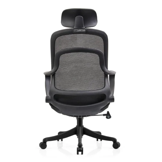 Кресло компьютерное COLE черное/черный каркас 3