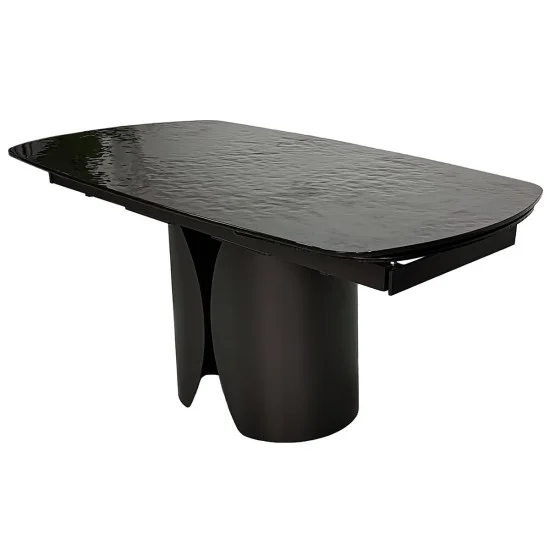 Обеденный раскладной стол EDGAR 160(240)*90 бронзовый/коричневый 3