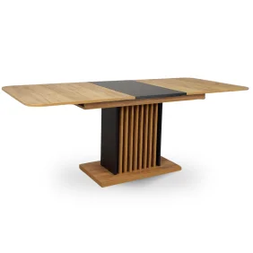 Стол кухонный раскладной TREND D/C MAX стол дуб крафт золотой / черный