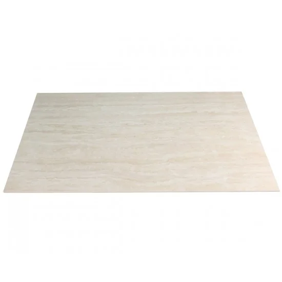 Стол FERNANDO CERAMIC 160(220)*90 травертин мат/тёмный орех 7
